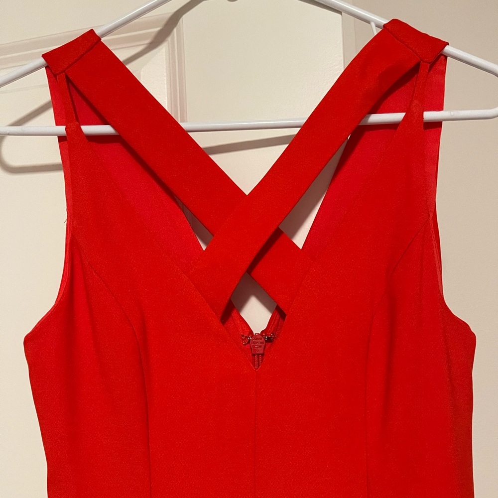 New without tags red jumpsuit by Adelyn Rae